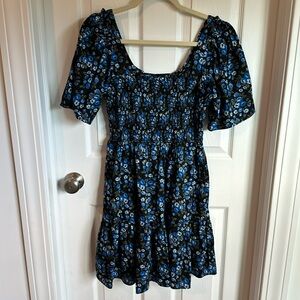 Puff Sleeve Floral Summer Dress
